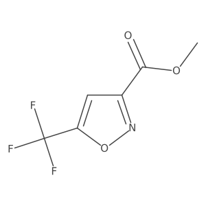 Methyl 5-(trifluoromethyl)isoxazole-3-carboxylate Structure