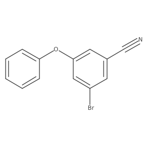 3-Bromo-5-phenoxybenzonitrile Structure