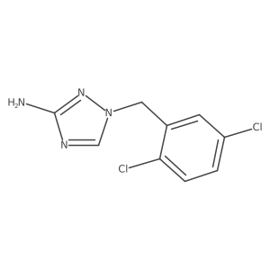 1-(2,5-Dichlorobenzyl)-1h-1,2,4-triazol-3-amine结构式