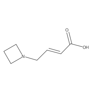 (E)-4-(Azetidin-1-yl)but-2-enoic acid结构式