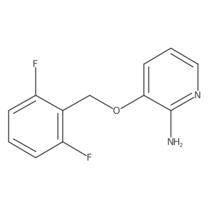 3-(2,6-Difluoro-benzyloxy)-pyridin-2-ylamine结构式