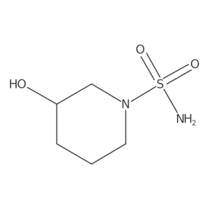 3-Hydroxypiperidine-1-sulfonamide Structure