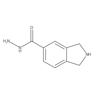 Isoindoline-5-carbohydrazide结构式