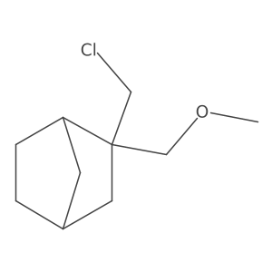 2-(Chloromethyl)-2-(methoxymethyl)bicyclo[2.2.1]heptane结构式