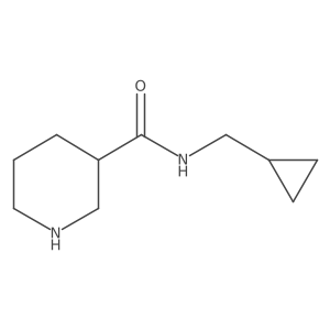 (3R)-N-(cyclopropylmethyl)piperidine-3-carboxamide Structure