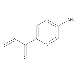 1-(5-Aminopyridin-2-yl)prop-2-en-1-one结构式