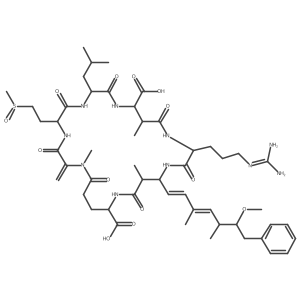 [D-Met(O)1]MC-LR Structure