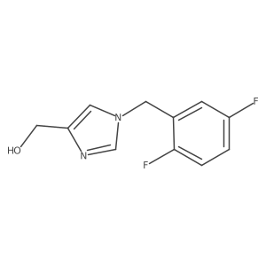 (1-(2,5-difluorobenzyl)-1H-imidazol-4-yl)methanol Structure