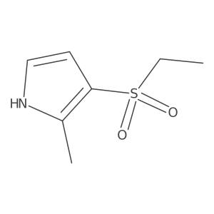 3-(Ethylsulfonyl)-2-methyl-1H-pyrrole结构式