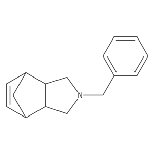 (1S,2R,6S,7R)-4-benzyl-4-azatricyclo[5.2.1.02,6]dec-8-ene Structure
