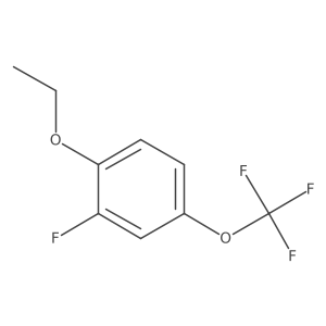 1-Ethoxy-2-fluoro-4-(trifluoromethoxy)benzene Structure