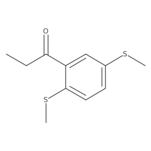 1-(2,5-Bis(methylthio)phenyl)propan-1-one Structure