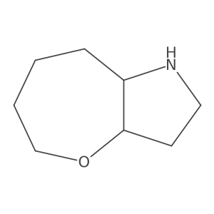 1H-Oxepino[3,2-b]pyrrole, octahydro-结构式