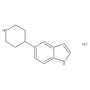 5-(piperidin-4-yl)-1H-indole hydrochloride结构式