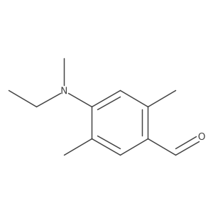 4-[Ethyl(methyl)amino]-2,5-dimethylbenzaldehyde Structure