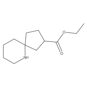 Ethyl 6-azaspiro[4.5]decane-2-carboxylate结构式