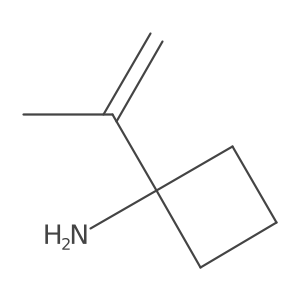 1-(Prop-1-en-2-yl)cyclobutan-1-amine结构式