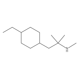 [1-(4-Ethylcyclohexyl)-2-methylpropan-2-yl](methyl)amine Structure