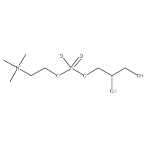 sn-Glycero-3-phosphocholine-d9 Structure