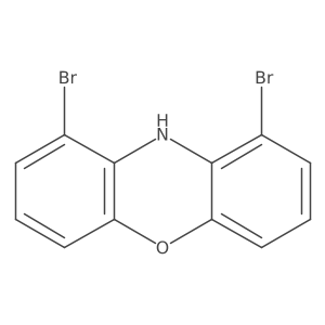 1,9-Dibromo-10H-phenoxazine结构式