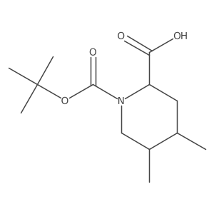 1-[(Tert-butoxy)carbonyl]-4,5-dimethylpiperidine-2-carboxylic acid Structure