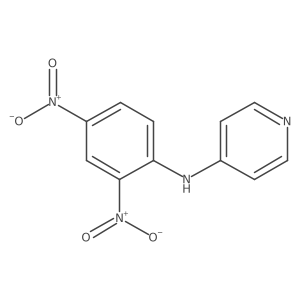 N-(2,4-Dinitrophenyl)-4-pyridinamine结构式