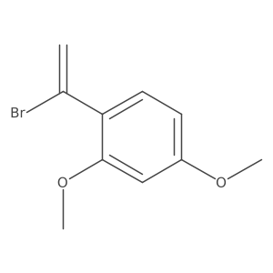 1-(1-Bromovinyl)-2,4-dimethoxybenzene结构式