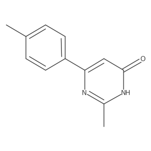 2-Methyl-6-(p-tolyl)pyrimidin-4-ol结构式