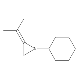 1-Cyclohexyl-2-propan-2-ylideneaziridine Structure