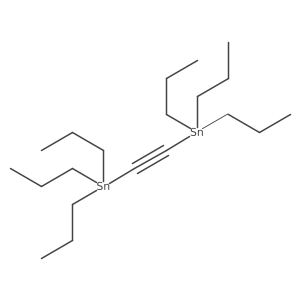 Stannane, 1,2-ethynediylbis[tripropyl- Structure