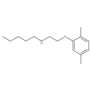 N-[2-(2,5-Dimethylphenoxy)ethyl]-3-methoxy-1-propanamine结构式