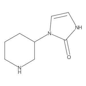 3-Piperidin-3-yl-1H-imidazol-2-one Structure