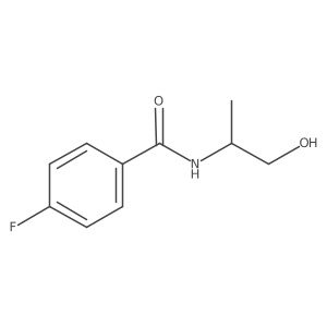 (S)-4-Fluoro-N-(1-hydroxypropan-2-yl)benzamide Structure