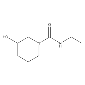 N-ethyl-3-hydroxypiperidine-1-carboxamide Structure