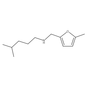 [(5-Methylfuran-2-yl)methyl](4-methylpentyl)amine Structure