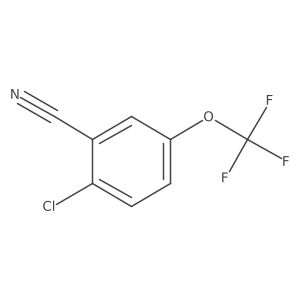 2-Chloro-5-(trifluoromethoxy)benzonitrile Structure