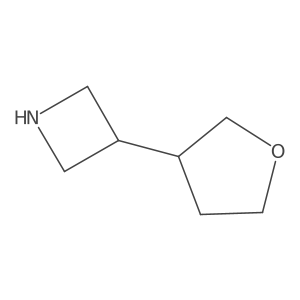 3-(Oxolan-3-yl)azetidine结构式