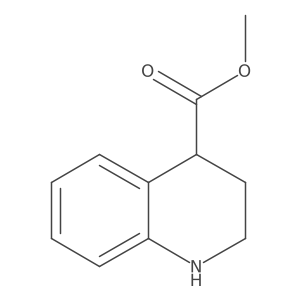 Methyl (S)-1,2,3,4-tetrahydroquinoline-4-carboxylate Structure