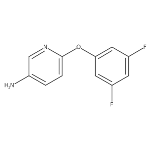 6-(3,5-Difluorophenoxy)pyridin-3-amine结构式