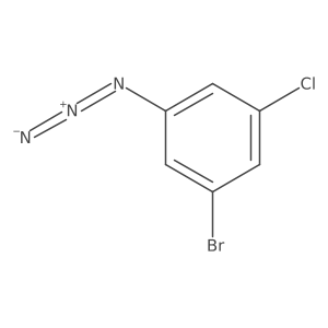 1-Azido-3-bromo-5-chlorobenzene Structure