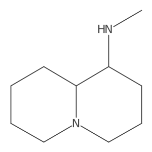 N-methyl-octahydro-1H-quinolizin-1-amine Structure