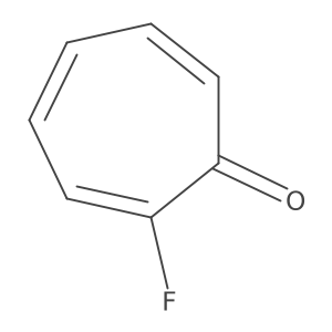 2-Fluorocyclohepta-2,4,6-trien-1-one Structure