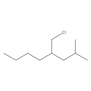 4-(Chloromethyl)-2-methyloctane Structure