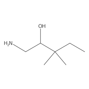 1-Amino-3,3-dimethylpentan-2-ol Structure