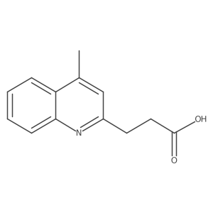 3-(4-Methylquinolin-2-yl)propanoic acid Structure