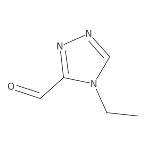 4-Ethyl-4H-1,2,4-triazole-3-carbaldehyde结构式