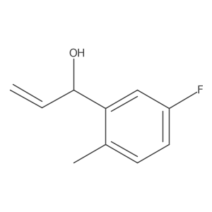 1-(5-Fluoro-2-methylphenyl)prop-2-en-1-ol Structure