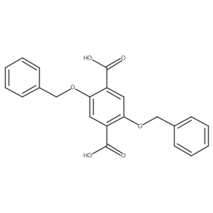 2,5-Bis(benzyloxy)terephthalic acid Structure