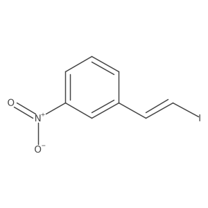 Benzene, 1-[(1E)-2-iodoethenyl]-3-nitro-结构式