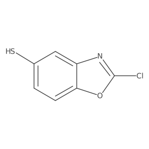 2-Chlorobenzo[d]oxazole-5-thiol Structure